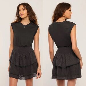 Heartloom Talia Mini Dress XS NWT Black